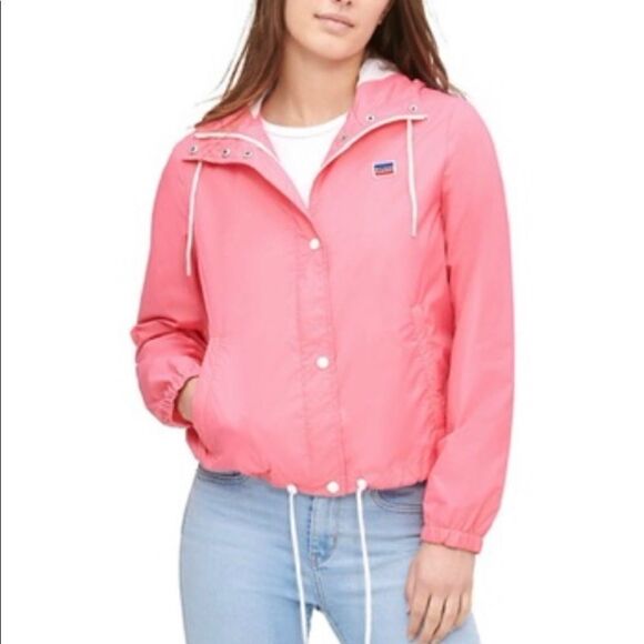 Levi's Womens Retro Rain Slicker Jacket - Picture 6 of 7